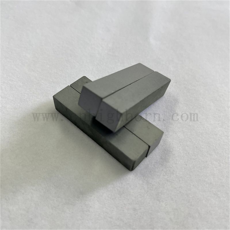 Износостойкий реактивный спеченный кремниевый карбид RSIC Керамический квадратный стержень вала