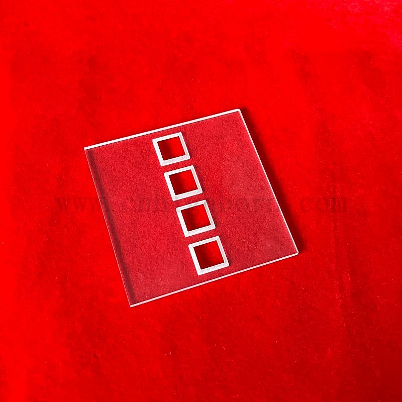 Полированная кварцевая стеклянная доска с мультиберным закручиванием лабораторной воды