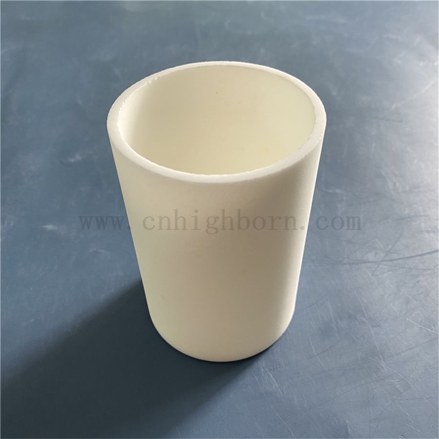 Индивидуальная MGO Magnesia Ceramic Crucible Magnemy Oxide Oxide Ceramic Plting Pot Cup