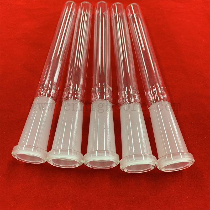 Очистить стандартные концы настройки круглой нижней кварцевой пробирки