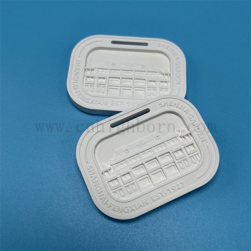 Логотип индивидуальная керамическая ароматерапевтическая таблетка ароматизированная гипсовая гипсовая штука