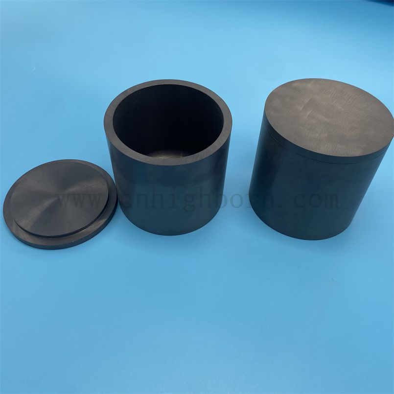 Высокая прочность SI3N4 Керамический тигл кремний нитрид.