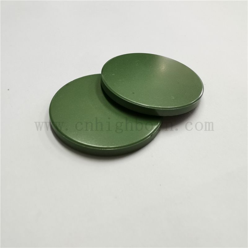Индивидуальный зеленый иттрий стабилизированный цирконий Zro2 Ceramic Disc