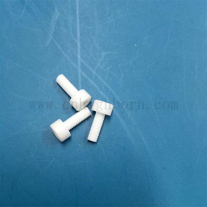 Цирконный керамический винт керамический гайка Zro2 Керамический болт