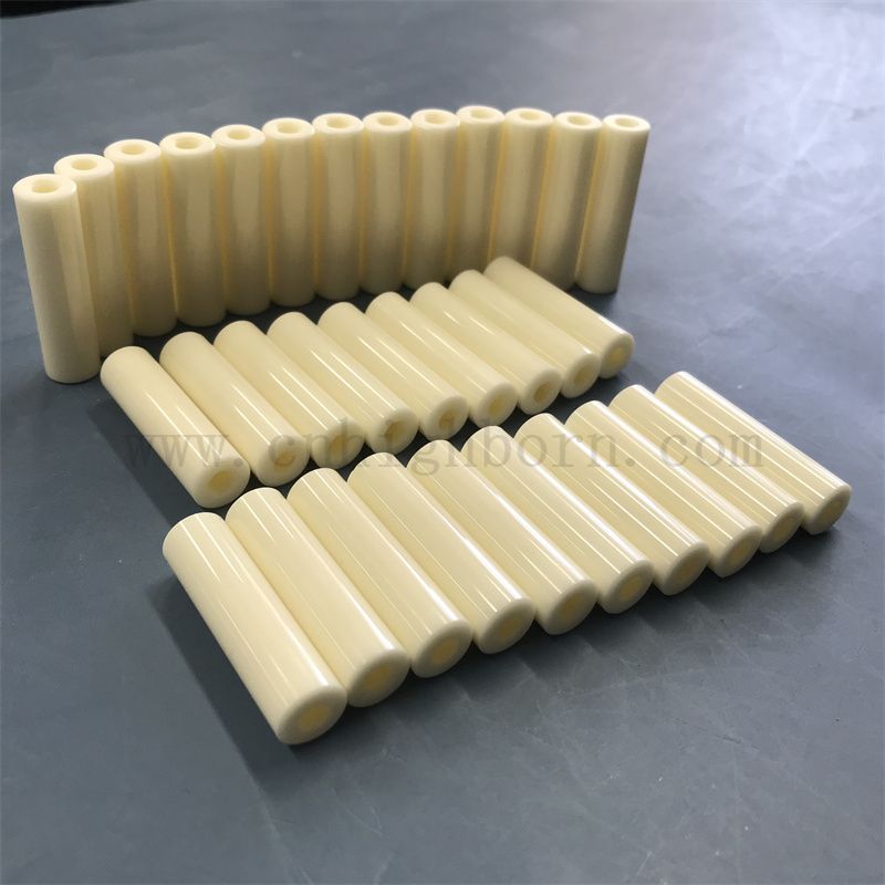 Индивидуальная 99%Al2O3 зеркальная полировка глиноземной керамической изоляционной трубки