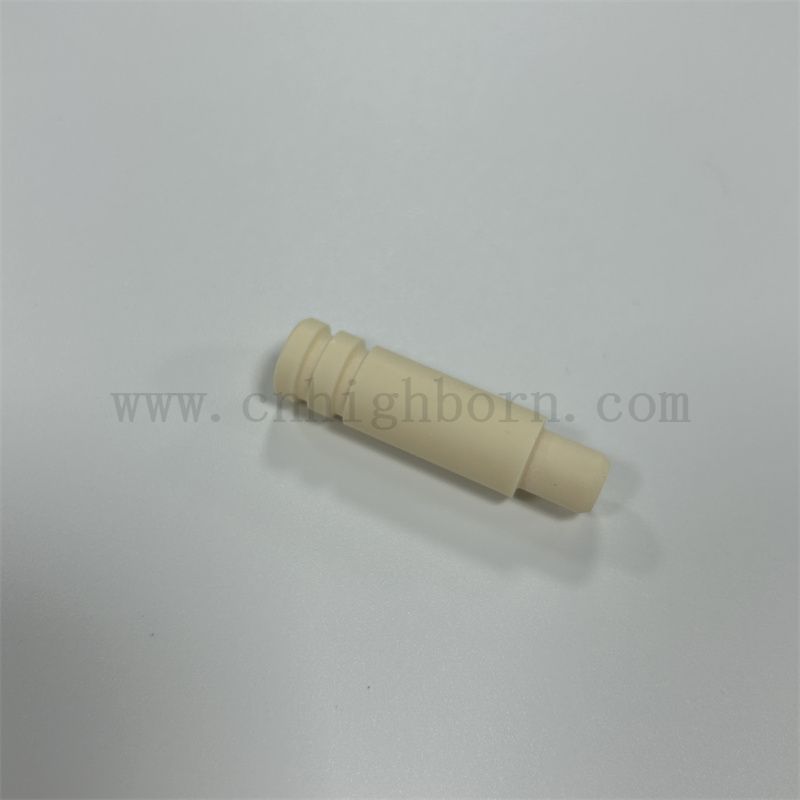 Электрическая изоляционная точность 99 фарфоровой фарфоровой фарфор Al2O3 Керамическая трубка с шагом
