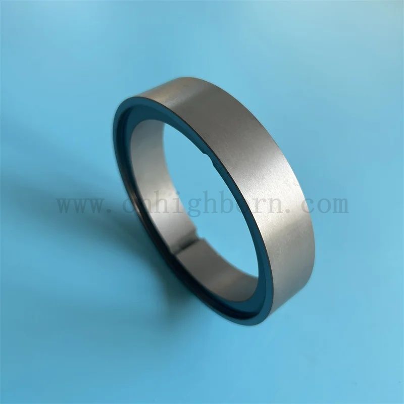 Изолятор кремниевого керамического керамического кольца с кремниевым кустарником топляет черное керамическое кольцо