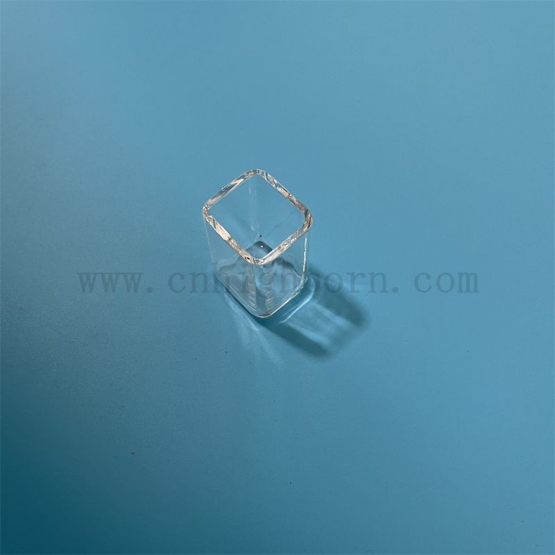 Теплостойкость индивидуальная прозрачная квадратная стеклянная трубка 