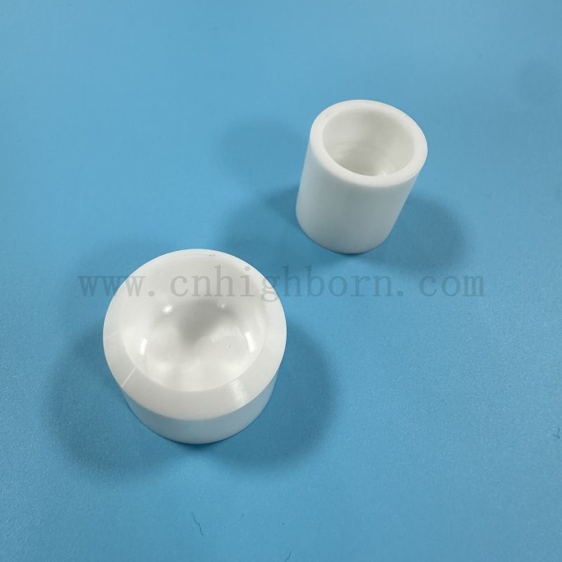 3 моль иттрия стабилизировал Zro2 Ceramic Malling Crucible Циркониевый горшок с хорошей полированной поверхностью