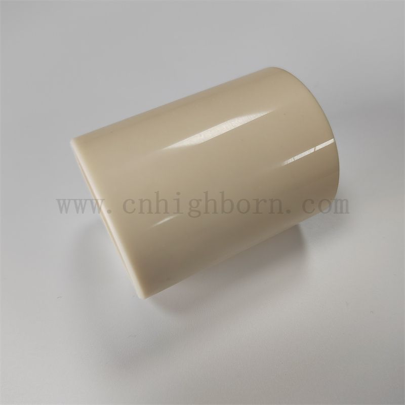Индивидуальная 99,5% керамическая трубка Al2O3 керамическая трубка Al2O3 