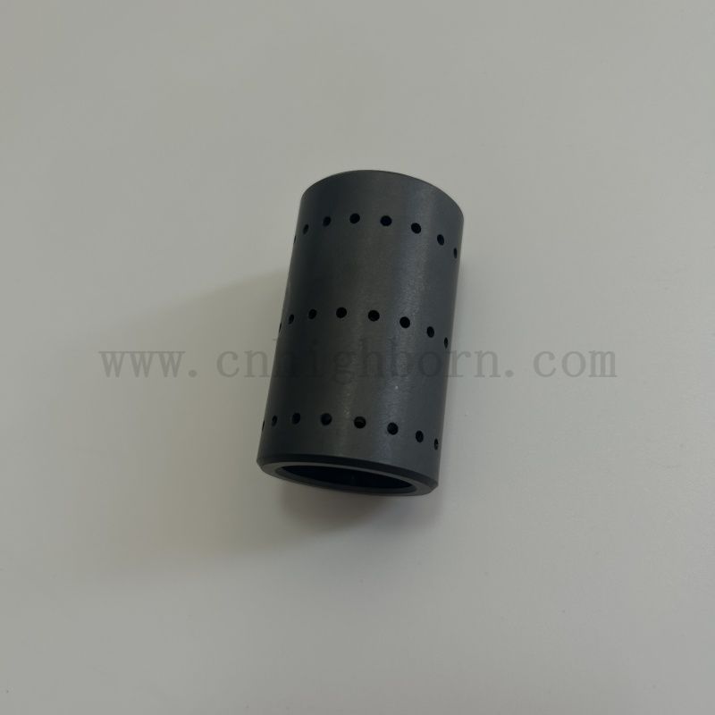 Индивидуальные керамические трубки SIC керамической трубки с отверстиями с отверстиями