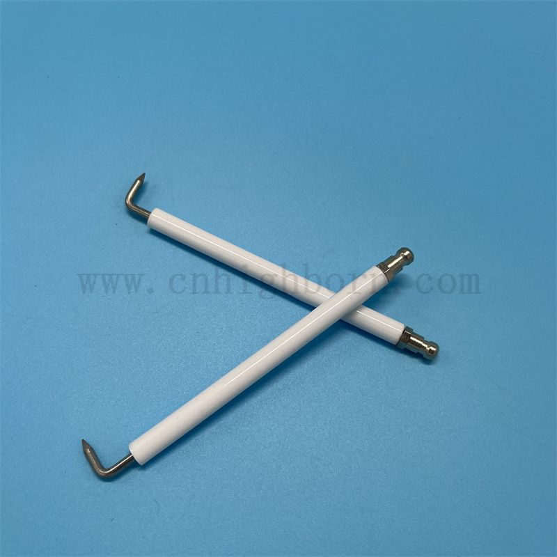 95 Электрод зажигания зажигания глинозема глазированный изолятор Al2O3 керамическая зажигание зажигания зажигания зажигания