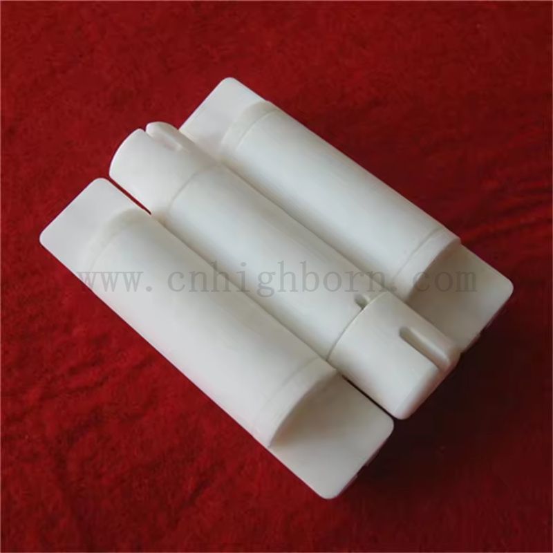 Простая в обработке стеклянный керамический стержень Macor Ceramic нерегулярные детали