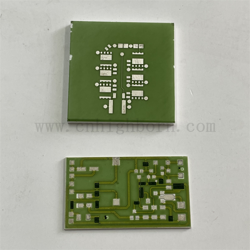 Силовая конструкция Керамическая цепь, керамическая подложка, толстая пленка, керамическая пластинчатая подложка