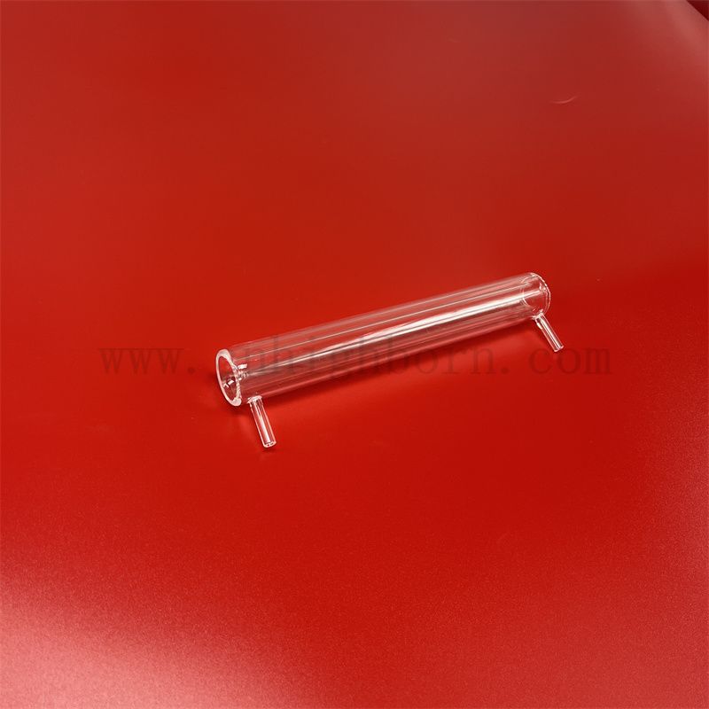 Теплостойкость настройка прозрачные два слоя, слитые кремнетические стеклянные трубки кварца