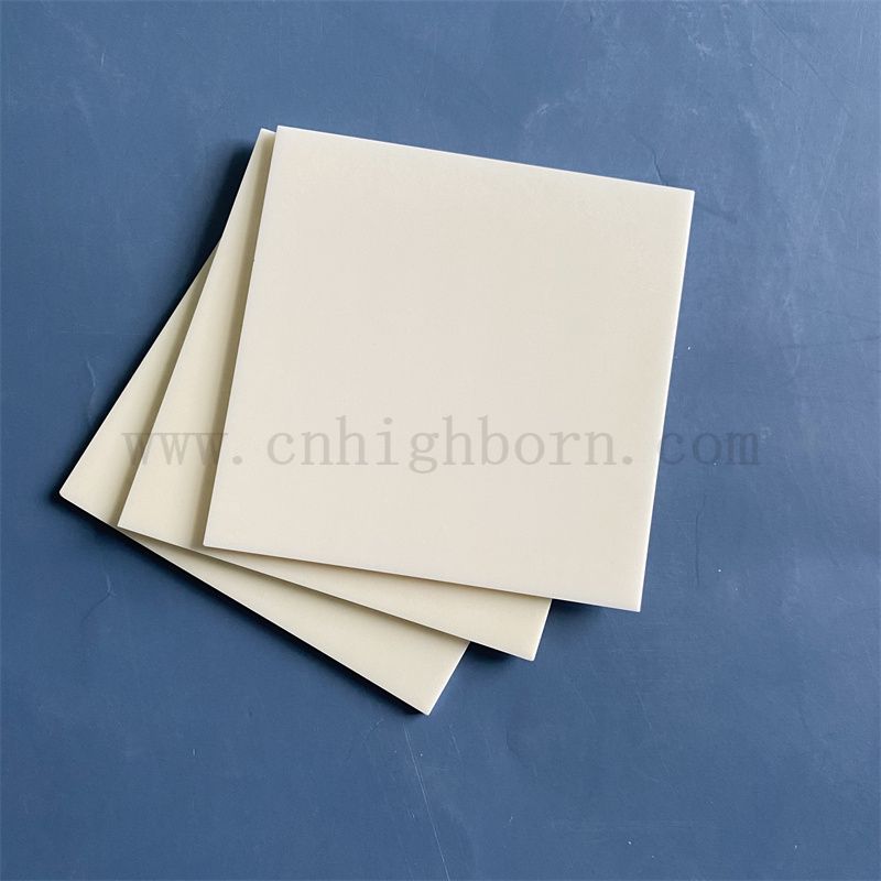 Полированная 99% Al2O3 Керамическая электрическая изоляционная пластина Апломиней