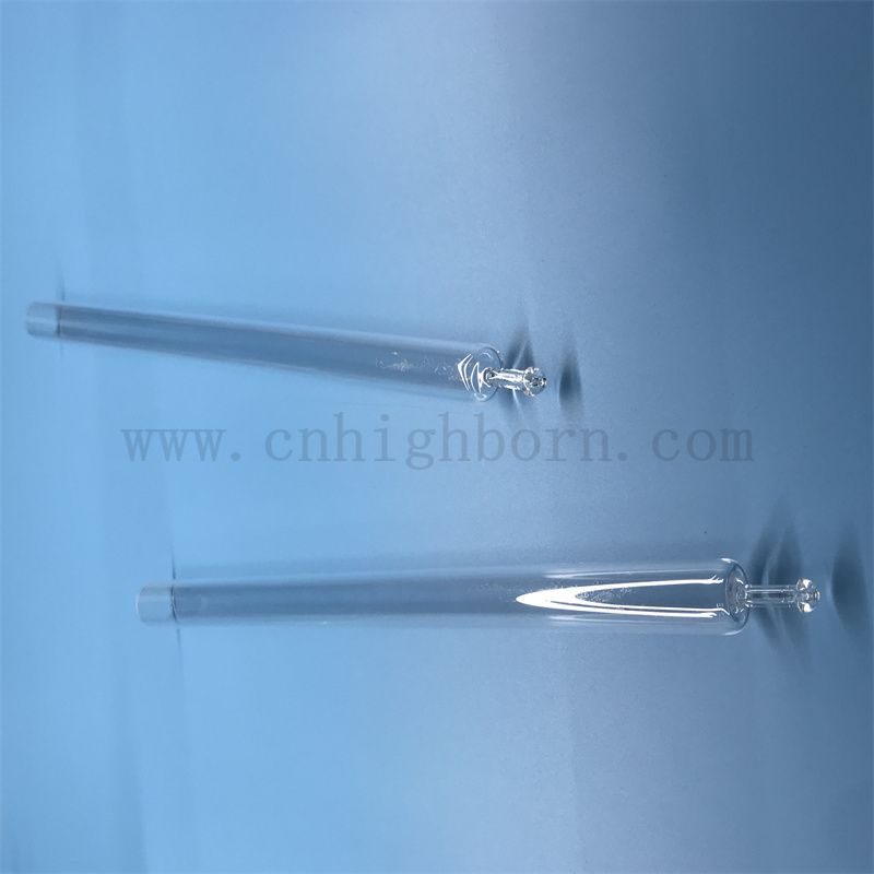Теплостойкость индивидуальная прозрачная плавленая кремничная стеклянная трубка