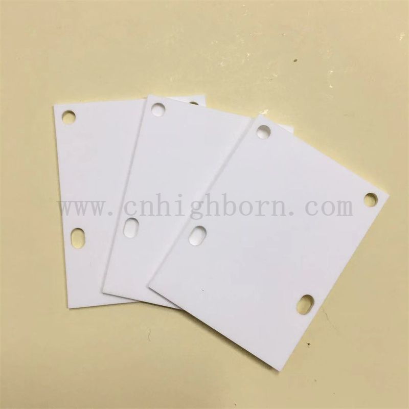 Индивидуальная 95% 96% Al2O3 Керамический изолирующий подложенный лист AL2O3