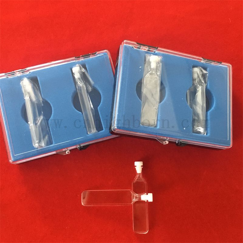 Кварцевая сплошная кювета