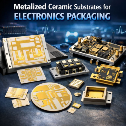 Металлизированные керамические подложки для упаковки электроники