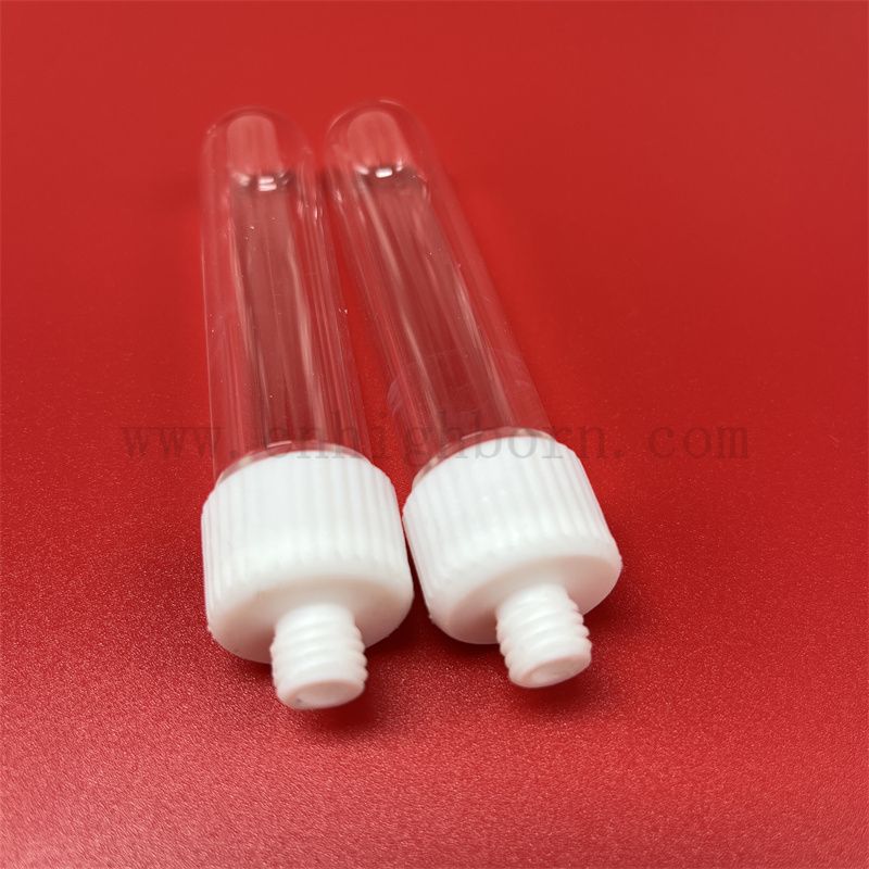 Чистая кварцевая трубка