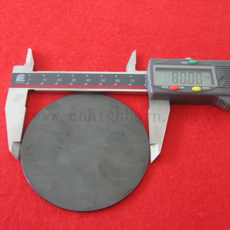 Пользовательский иттрия стабилизировал черный керамический лист циркония Zro2