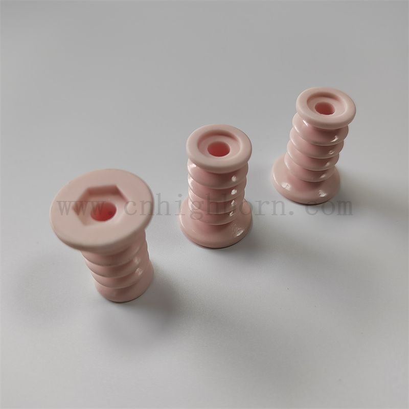 Износостойкий розовый Al2O3 Текстильный шкив.