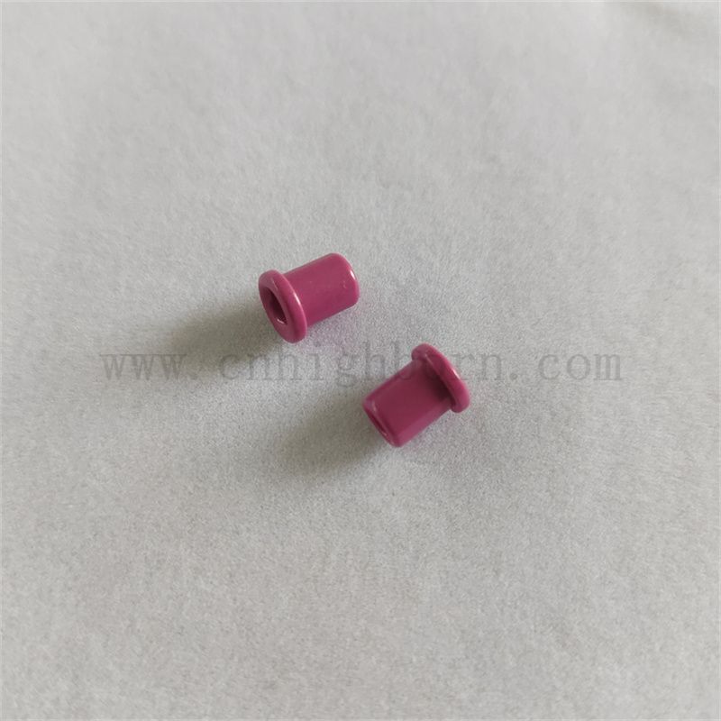 Текстильная керамическая эйет розовый глиноз