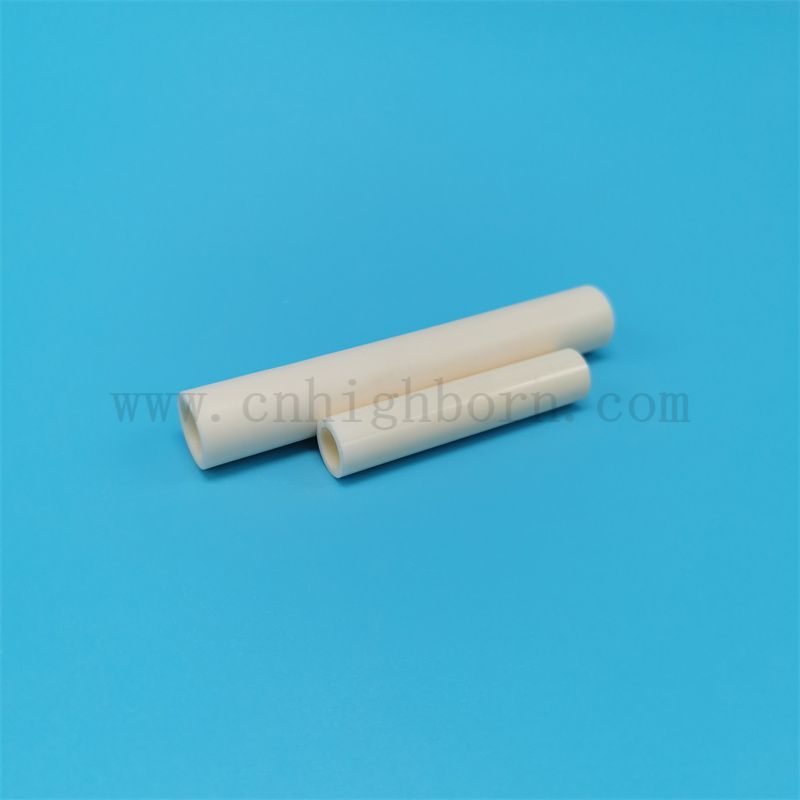 Полировка глинозем 95% 99% Al2O3 Текстильная керамическая трубка