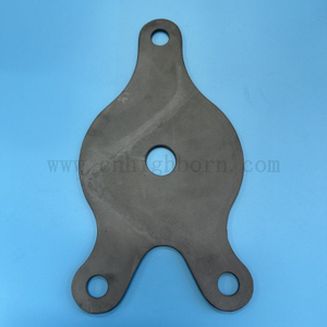 Износостойкая и термостойкая карбид кремния SiC, керамическая печь в форме рыбы, мебельная пластина для обжига керамической плиты/чаши