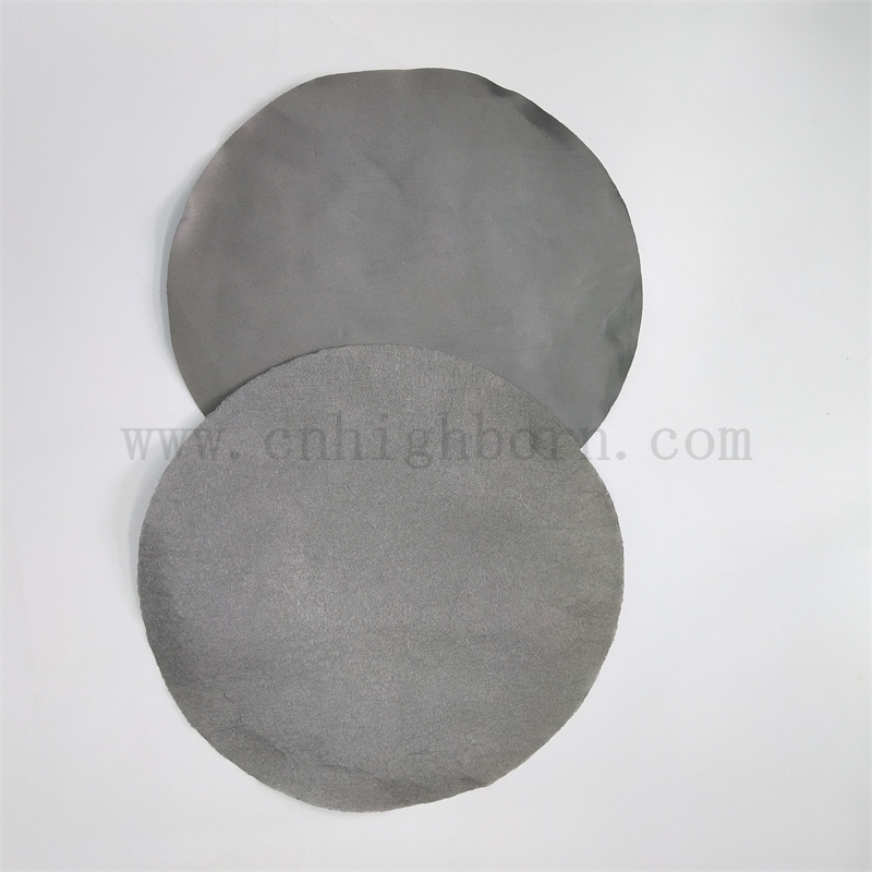 Войлок металлического волокна высокотемпературного сопротивления пористый из нержавеющей стали спеченный дисками фильтра для химической фильтрации