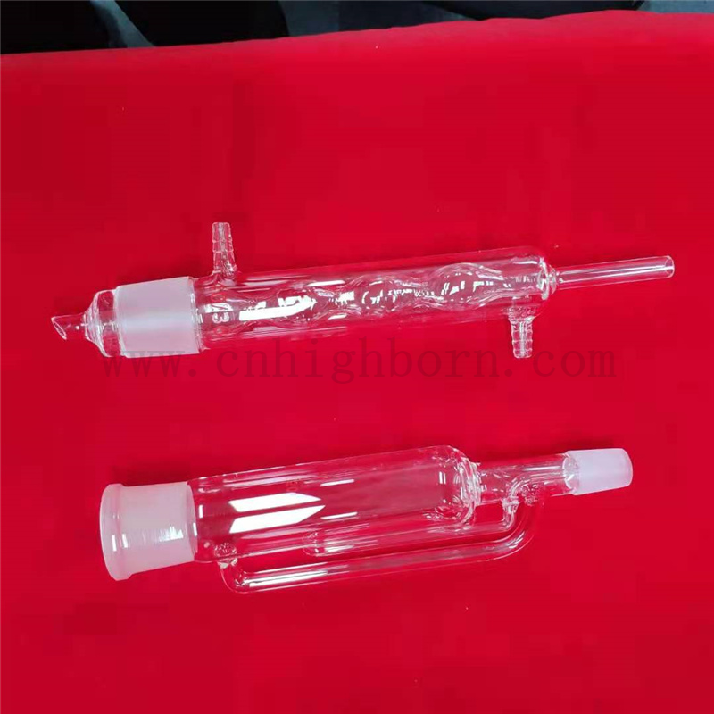 Прозрачное высокое боросиликатное стекло 3.3 Использование лабораторного избыточного экстрактора Сокслета