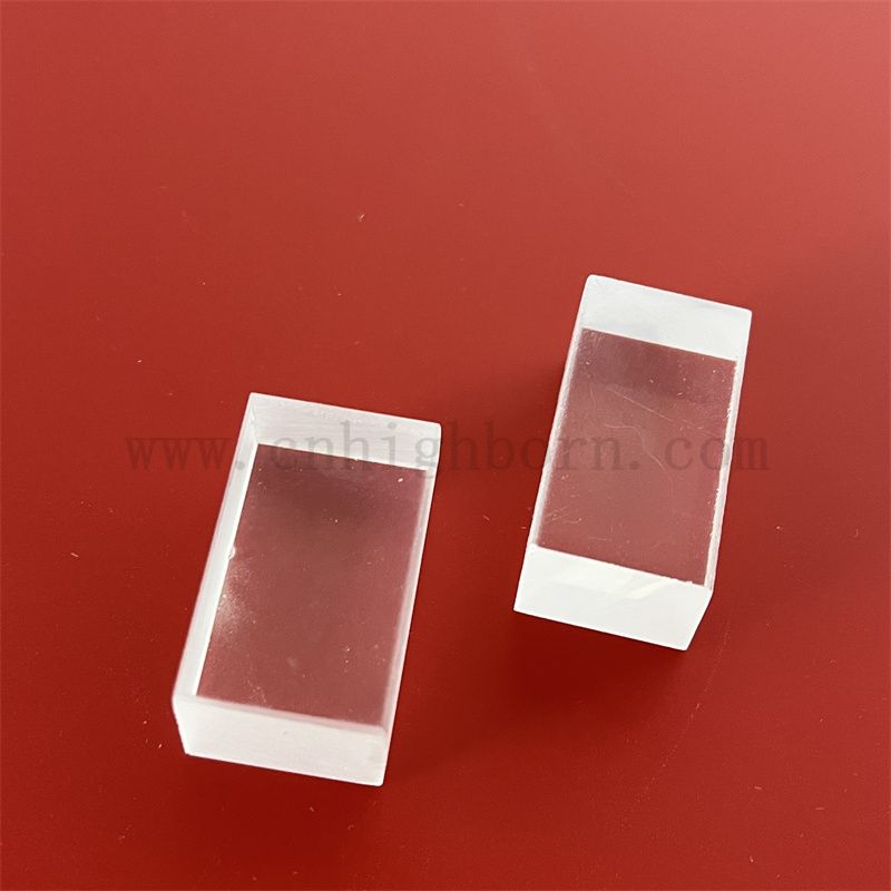 Пользовательские две стороны морозный прямоугольный кварцевый стеклянный стеклянный пластин