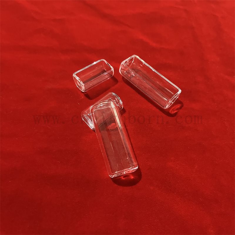 Высокая трансмиссионная индивидуальная прозрачная солнечная энергия слито кремнетическое стеклянная лодка кварцевая лодка