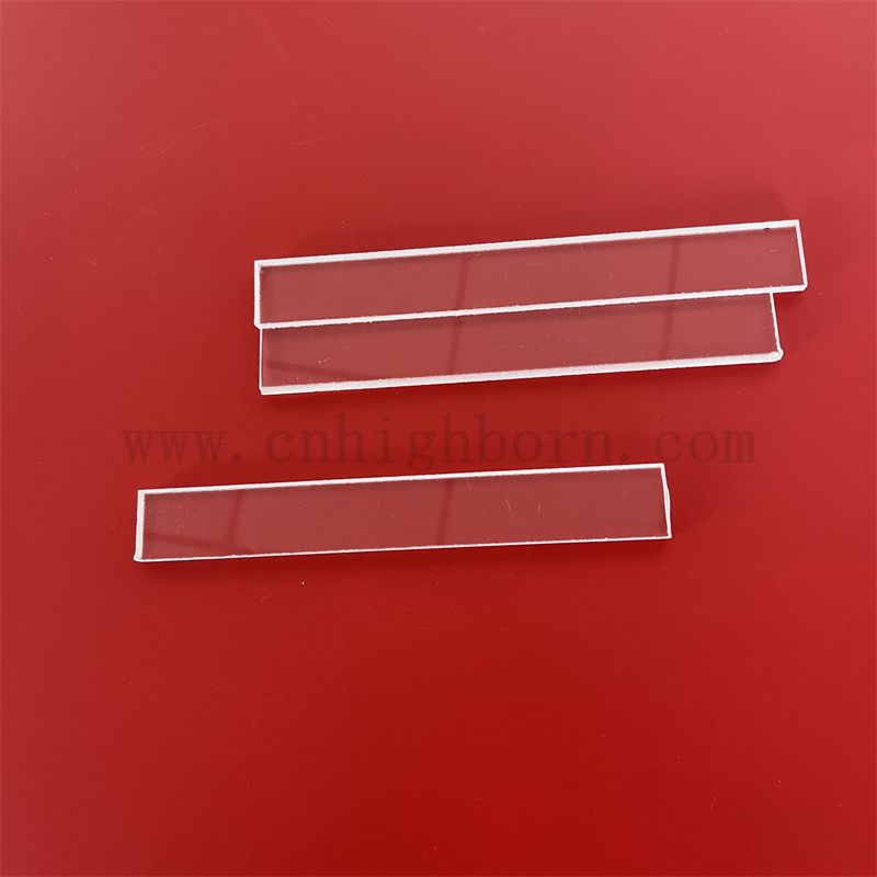 Химическая коррозионная стойкость прямоугольник прозрачный кварцевый стеклянный лист