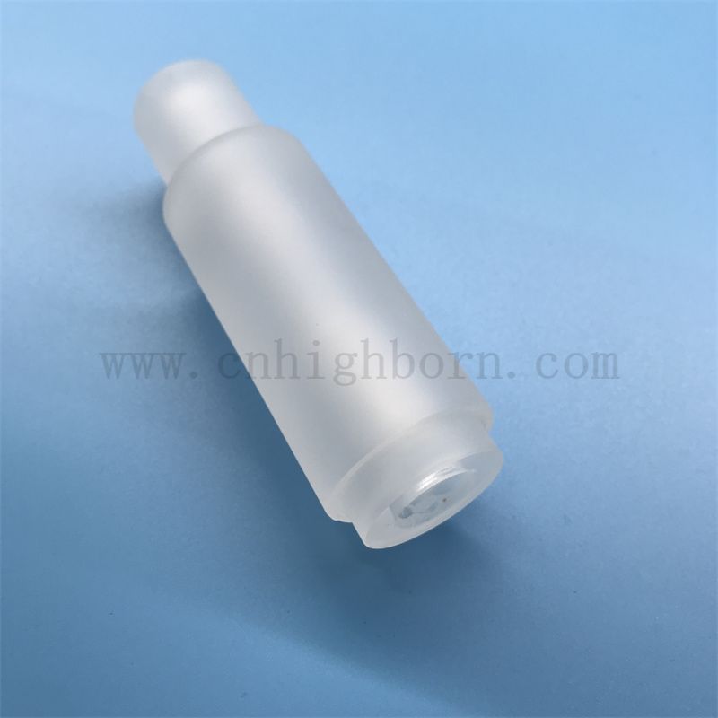 Теплостойкость полупрозрачная индивидуальная кварцевая стеклянная трубка с лазерным бурением