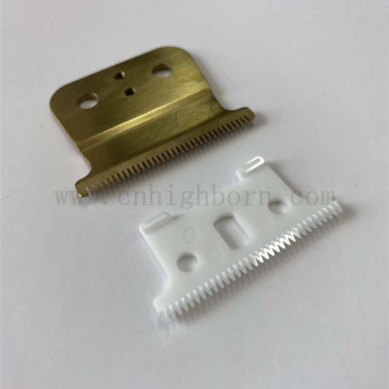 Высокий матч циркония керамические волосы лезвие для лезвия с металлическим парикмахерским лезвием