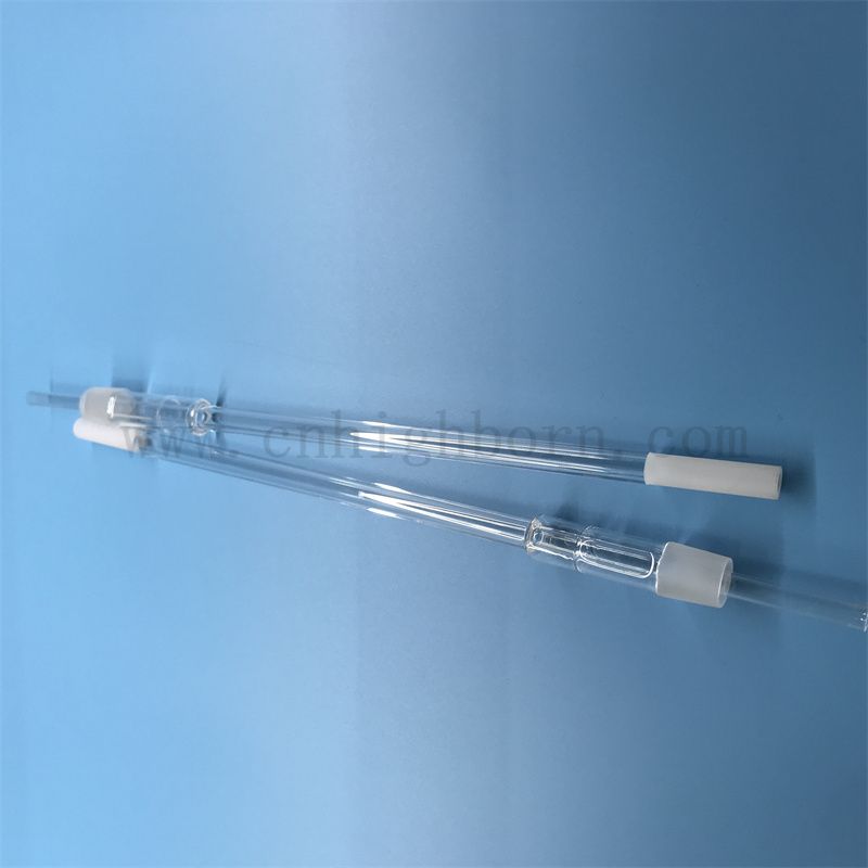 Индивидуальная форма прозрачная термостойкая кремничная стеклянная трубка из кремнезема
