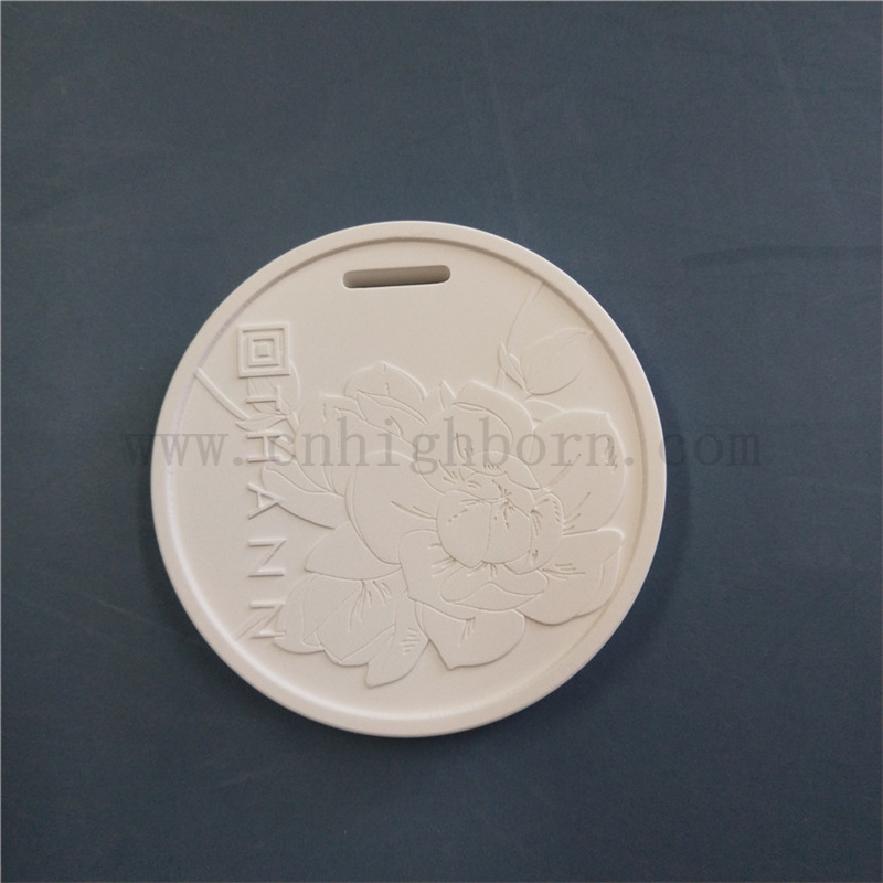 Логотип индивидуальная автомобиль, висящая ароматическая керамическая ароматическая штукатурка камень