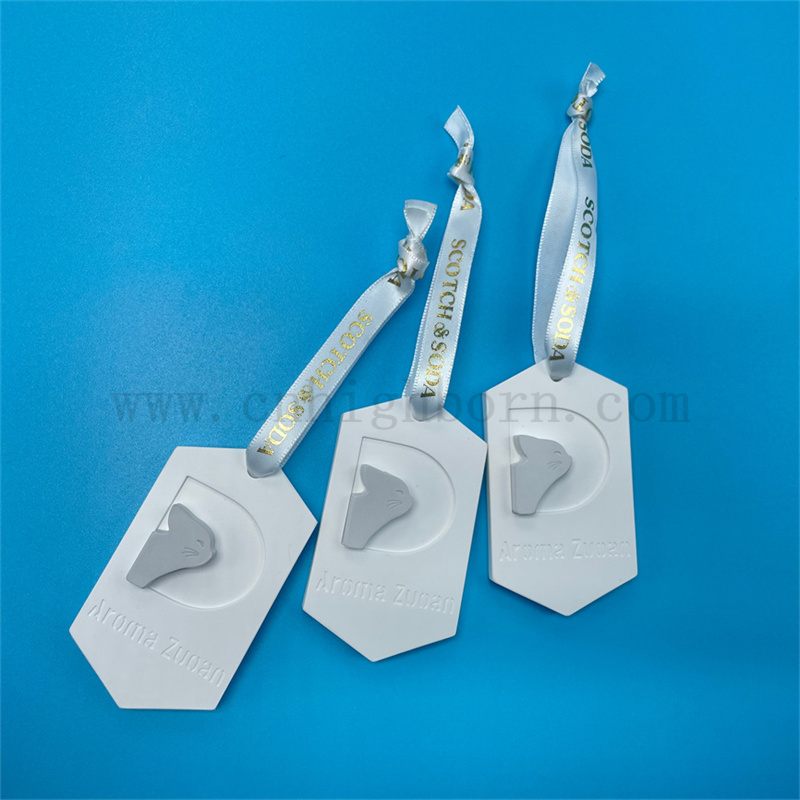 Индивидуальный логотип ароматизированный керамический аромат штукатурка для автомобильного аромата