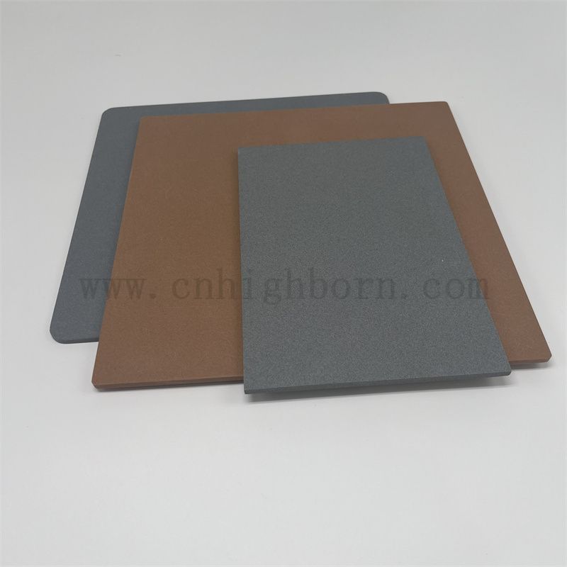 Пористая черная алюминия сосающая пластина Электростатическая адсорбция Al2O3 керамический диффузор