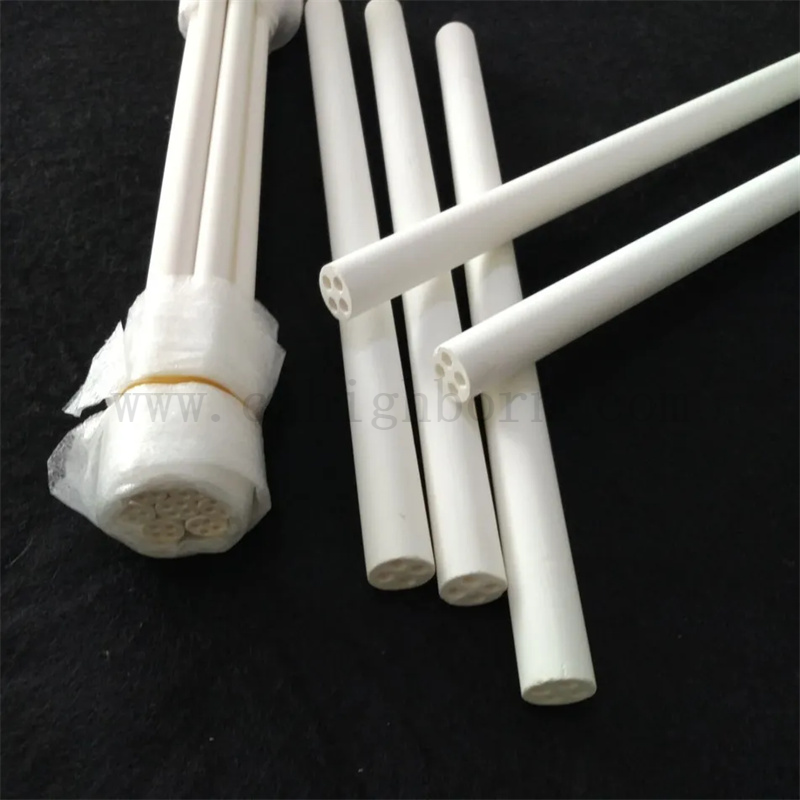 Промышленный нагревательный элемент труба с 4 отверстиями керамическая изолирующая трубка с оксидом магния