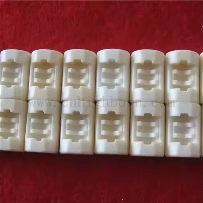 Настраиваемые точные глиноземные керамические детали с помощью конструкционных компонентов AL2O3 Al2O3