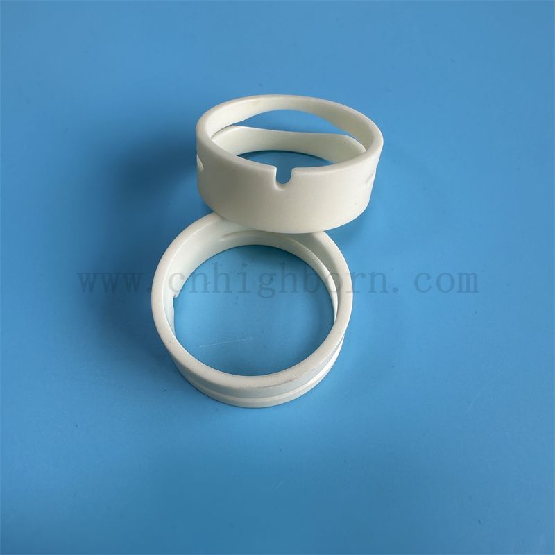 Индивидуальная полированная износостойкая аксессуары Al2O3 Аксуары из алюминия. Текстильная керамика