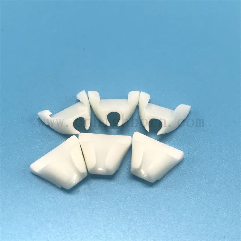 Индивидуальный белый текстильный механизм запасные части циркония керамическая пряжа