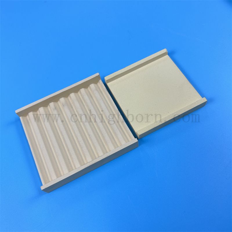 Стабилизированный кальций оксид циркония Zro2 Циркония керамические плоские листы для печи для печи