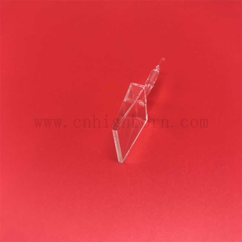 Высокие прозрачные ультрафиолетовые стеклянные кюветы микро -кварцевые ячейки
