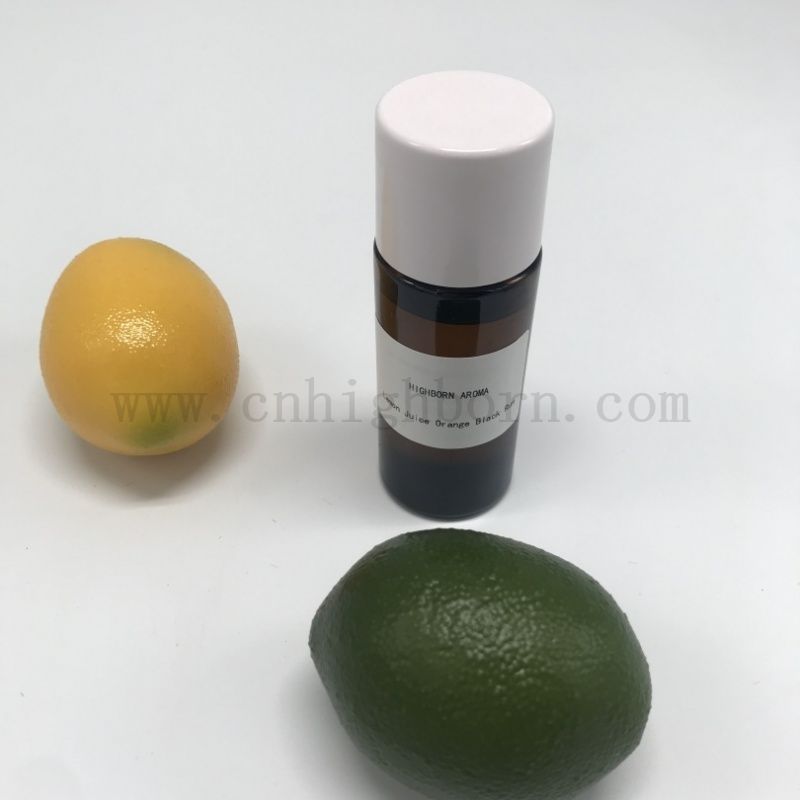 Лимонный сок апельсиновая черная жевательная резинка концентрированные фрукты аромат аромат масла сущность