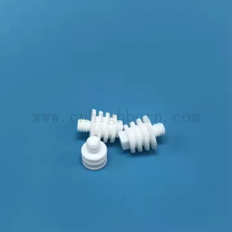 Высокая точность стеклянные керамические детали M4 Macor Vint