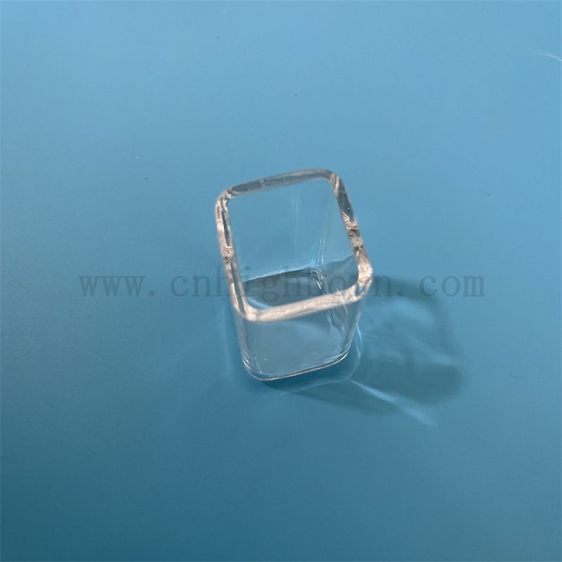 Теплостойкость индивидуальная прозрачная квадратная стеклянная трубка 